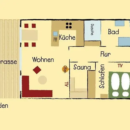 Lejlighed Haus-schwertmuschel-sfw-51 Wyk auf Föhr
